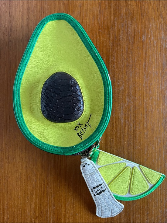 Betsey Johnson Handbags - Betsey Johnson Avocado Purse/Wristlet